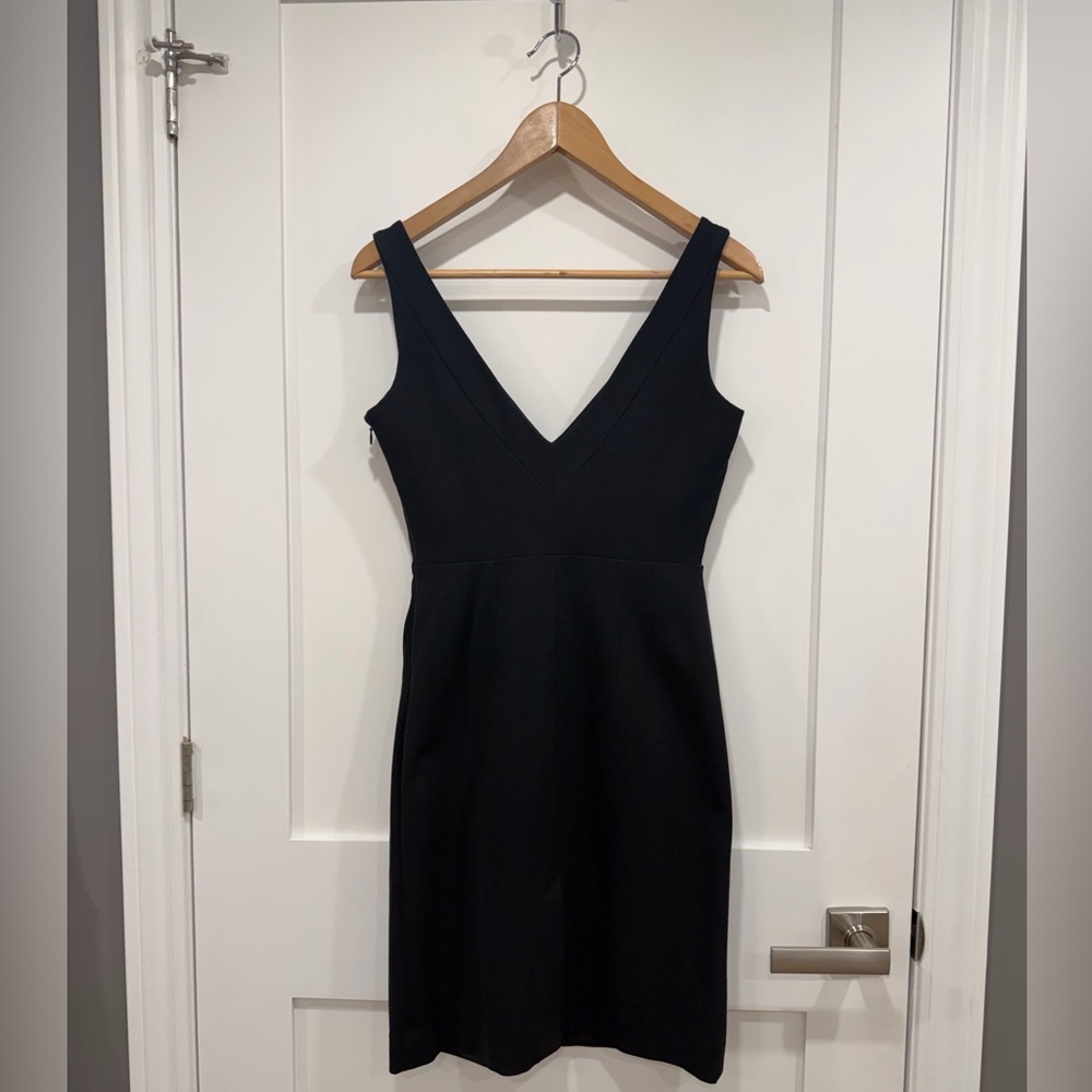 Banana Republic Black V-Neck Cocktail Dress - Picture 8 of 14